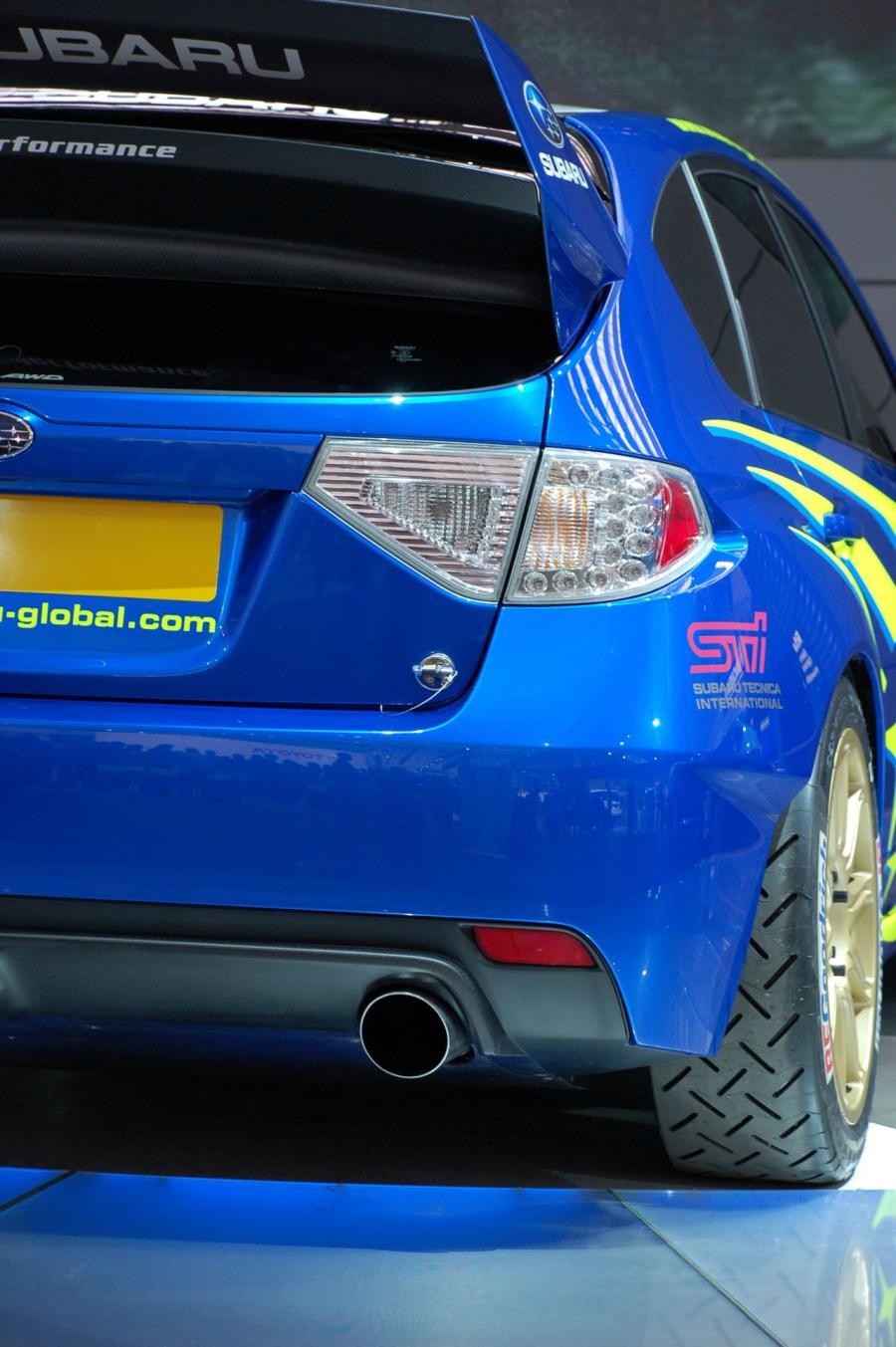  Subaru Impreza WRC Concept 2008 года  (фото 10 из 36)